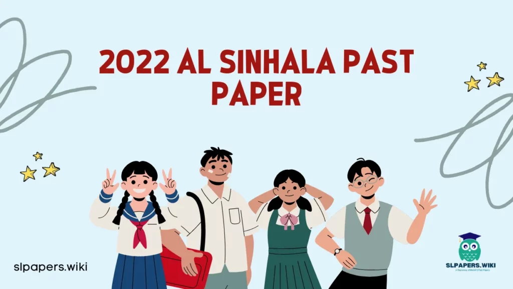 Download 2022 A/L Sinhala Past Paper