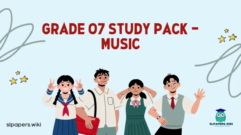 Download Grade 07 Study Pack – Music